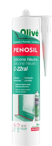 [1251H40152] Silicone neutro Penosil C‑22 RAL8014 - 300ml