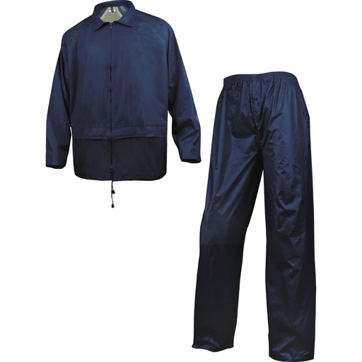 [#DPL12920251050] Conjunto de chuva em poliéster Azul -L 