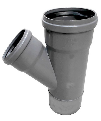 [B46468200002850] Forquilha de  redução PVC p/esgoto 125 x 110 | Ref. 2057020