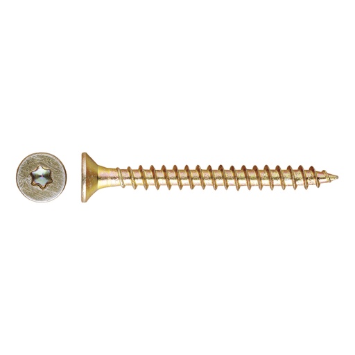 [#IND50TPTO60160] Parafuso estrutural 6 x 160 mm com cabeça Torx TX30, caixa 100 unidades.​  Ref. TPTO60160