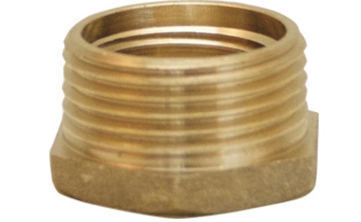 [B9903210015550] Porca Redução latão . 3/4"x1/2"  | Ref 0616.0013