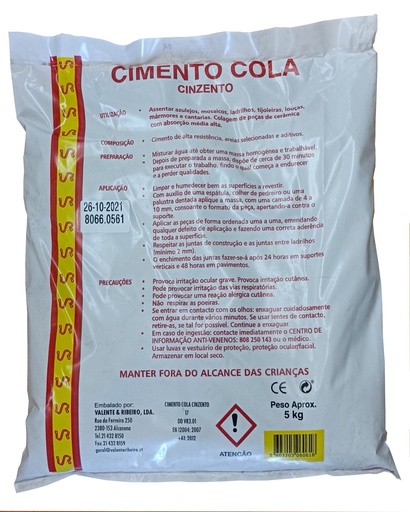 [8906061] Cimento Cola Escuro 5 KG | Ref. 6061