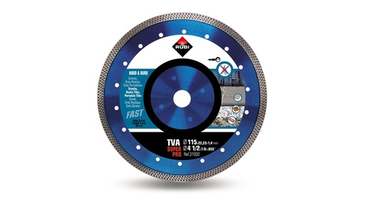 [B280127131932] Disco diamantado TVA Viper 115 SuperPro | Ref. 31932