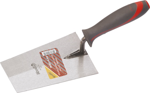 [10191210450074] Colher de  Pedreiro Cantos Retos 180 milímetros | Ref. 045.0074