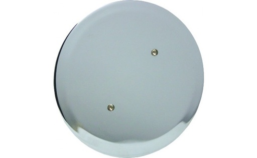 [B9903210019701] Tampa Cromada em  Latão com  Larga 110mm | Ref. MB 0147.0209 T