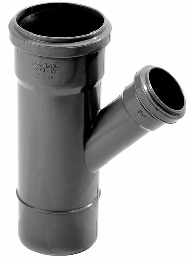 [B46468200003000] Forquilha de redução em  PVC para esgoto 90 × 50 mm 