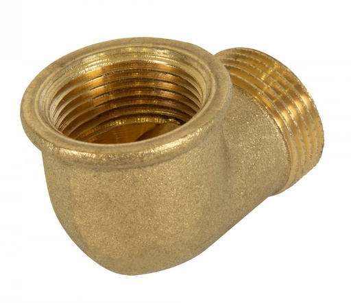 [B9903210009095] Joelho em latão M/F  3/4 polegada | Ref. MB 0602.0004