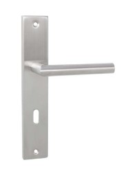 [GLOBALLOCK4521450] Puxador de porta modelo T, espelho retangular, aço inoxidável | Ref. 1450