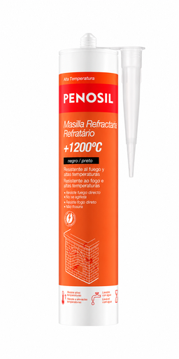 [1251H40026] Mastique Refratário Preto 1200 °C — 300 ml