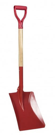 [70512121508000] Pá Quadrada com Cabo em Madeira | Ref. U060006368