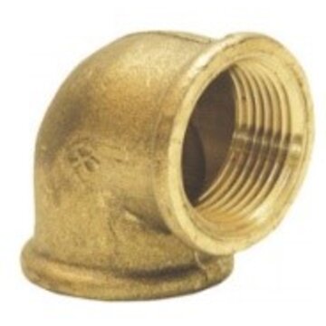 [B99032100090770150] Joelho de  Latão F/F 1 1/4" | Ref. 0600.0006  - P&F MB