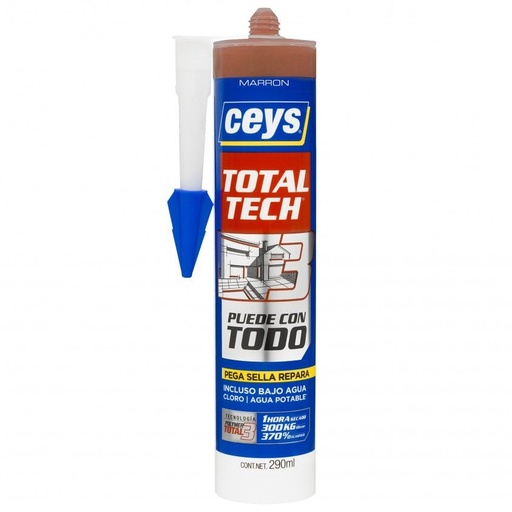 [CEYS1006507222] Total Tech Castanho 290ML | Ref. 290ML - CEYS