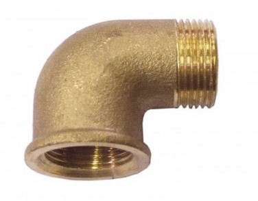 [B99032100090770158] Joelho de  Latão M/F 2" | Ref. 0602.0008  - P&F MB