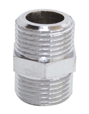[B9903210003451] Casquilho Cromado Duplo 3/8 | Ref. MB 0131.0102 –  - P&F MB