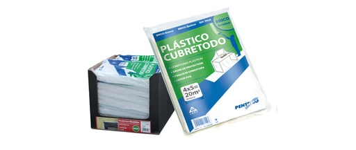 [88810308112] Cobertura Plástica 4 x 5 m Brico Grosso  | Ref. 8112 – PENTRILO
