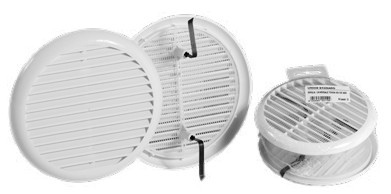 [B6669008053750] Grelha de  ventilação universal D180 120/160 6427ABS | Ref. 6427ABS - DAKOTA