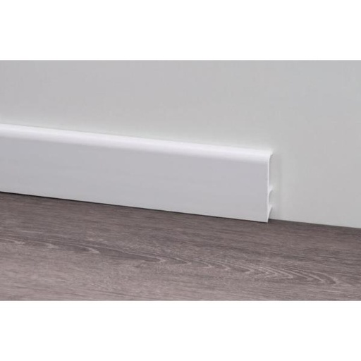 [B63130160] Rodapé em PVC branco 30160 -  2500MM | 