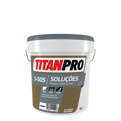 [#TIT10372203470] Primario de  Cobertura Total Branco 15litros  | Ref. S-505 - TITAN
