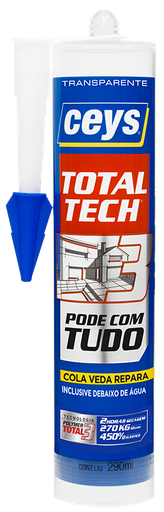 [CEYS100635507226] Total Tech Transparente 290mililitros  – CEYS