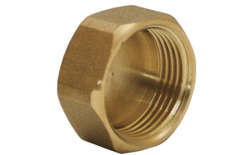 [B9903210020367] Tampão de  latão Fêmea 1 1/2" | Ref. 0628.0007 - P&F MB