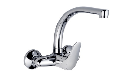 [B99084100009781] Misturadora monocomando para banca/cozinha, Grove BS Cromo | Ref. 1548.0110 - MEBRA