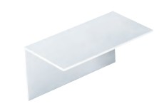 [B6669020903500] Perfil  em ângulo em Plastico Branco 2,60 metros | Ref. PR005-1850 – DAKOTA