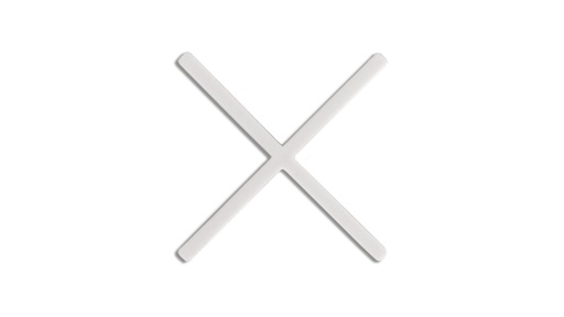 [B280127112124] Cruzeta 1,5mm (300 un.) | Ref. 2912 – RUBI