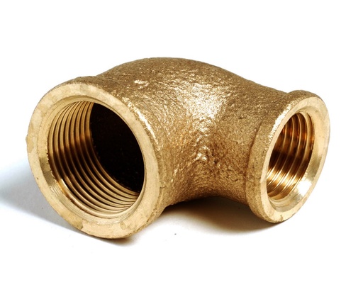 [B9903210009047] Joelho de  latão redução F/F 3/4x1/2 | Ref. 0601.0003 – P&F MB