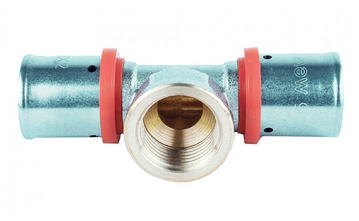 [B990MW09030503] Tê Redução R/F Press 20 x 1/2 (multicamada) | Ref. MW09030503 – MEBRA