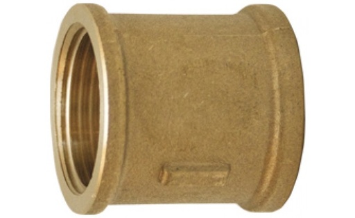 [B9903210023655] União latão simples F/F 3/4" | Ref. 0619.0004 – P&F MB