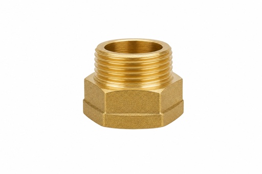[B990321002378550] União em Latão Sextavada M/F  3/4" | Ref. 0622.0004 P&F MB