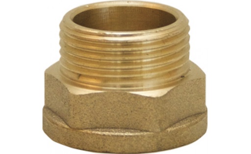 [B990321002378550] União em Latão Sextavada M/F  3/4" | Ref. 0622.0004 P&F MB