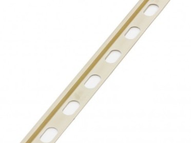 [B6669021052300] Perfil de acabamento para azulejo em barras 6mm Champanhe | Ref. PP6CH  - DAKOTA