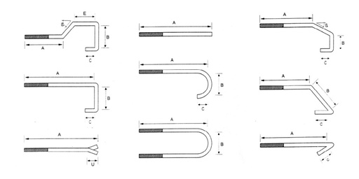[B77332085202300] Grampo Completo L-240x75x25 