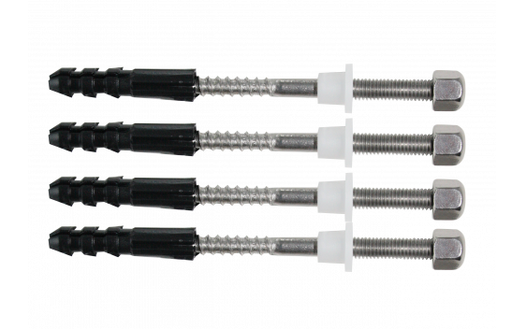 [B9903210005378] Kit Parafuso de fixação e  aço inoxidável para sanita e bidé | Ref. 0195.0105 - MEBRA