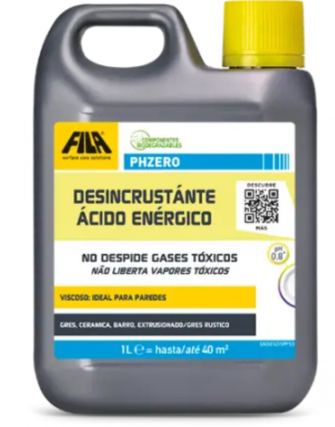 [1014PHZERO5L] Fila PHZero Desincrustrante Ácido 5 L – Fila 