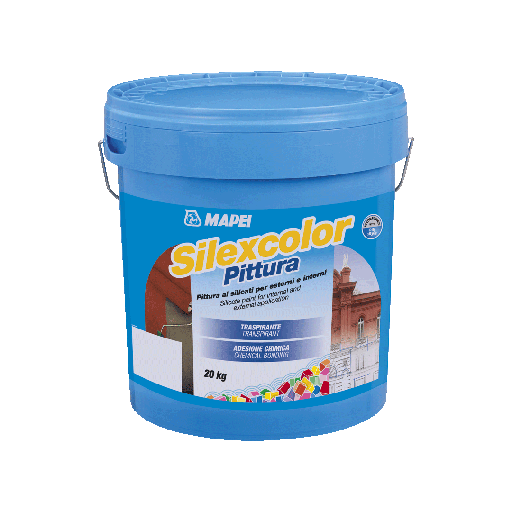 [87051090020] Tinta Silicatos Silexcolor 20kg  | Ref. 51090020 - MAPEI