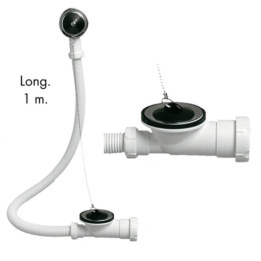 [B9903210024700] Válvula  Mod S-250 banheira sem haste 1 1/2x40 | Ref. 15388 –P&F MB