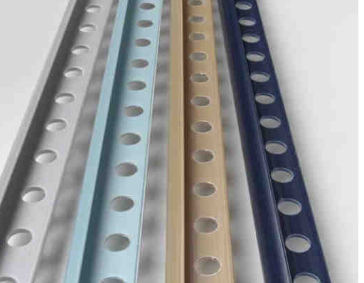 [988113601] Perfil de azulejo Castanho 6,5mm PVC Barra 2,6m | Ref. 113601 – TOPECA