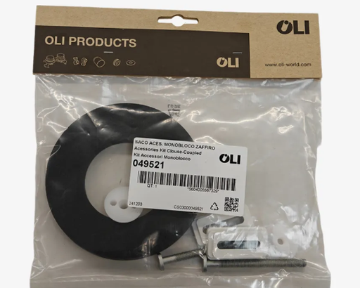 [07324100001440] Saco de Acessórios Zafiro Branco SD | Ref. 49521-  O&I