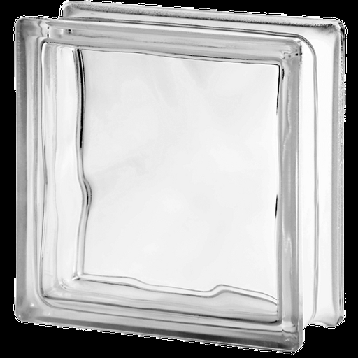 [09778041000500] Bloco de Vidro Wave Neutro | Ref. 1919/8 