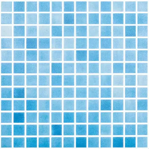 [34872100001103] Mosaico em pastilha de vidro 2,5x2,5 Antideslizante Malha | Ref. 110A – Vidrepur 