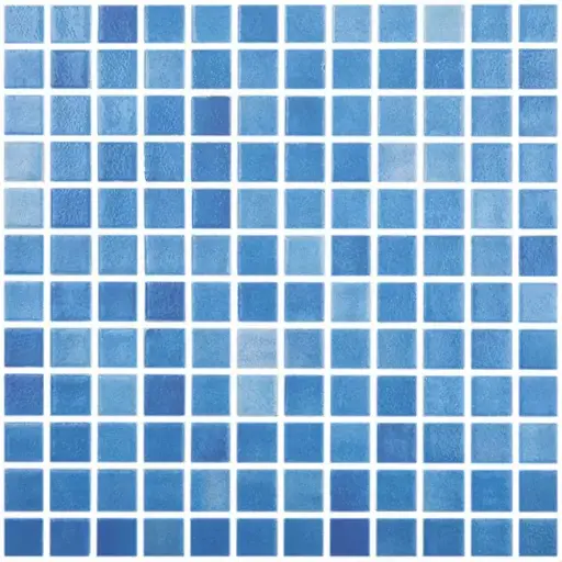 [34872100001105] Mosaico em pastilha Niebla Azul Cel Malha |110 