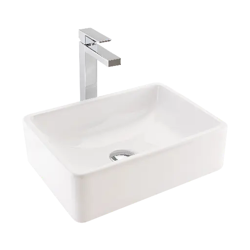 [66560300300750] Lavatório Branco | Ref. 1370  – BANHOAZIS