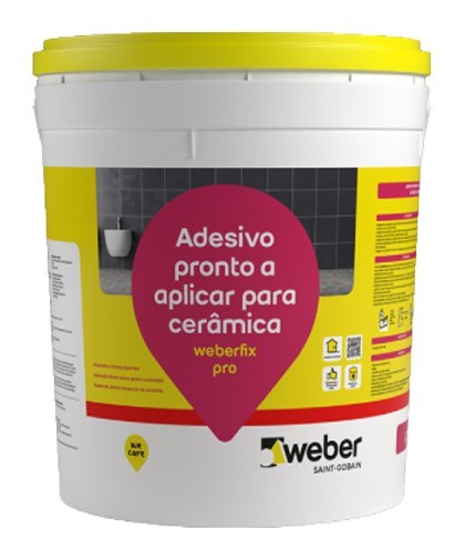 [04220220001075] Weber Fix Pro Branco Balde 25 Kg