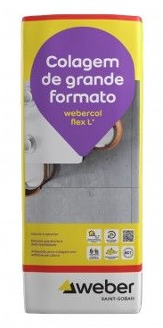 [0422024007101811] Weber Col Flex L+ Branco -25 Kg