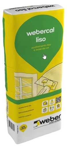 [04220240071040235] Weber Cal Liso 15 KG