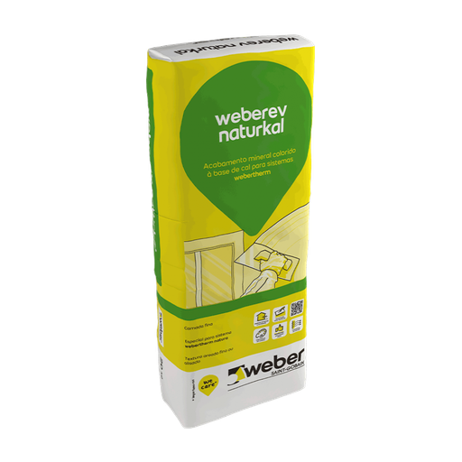 [0422024007104275] Weber Rev Naturkal Branco  20 Kg