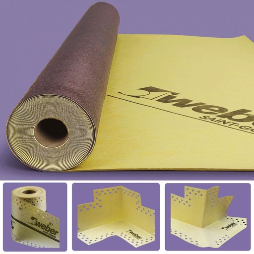 [04220240071920] Weber Dry Roll Banda 20m Amarelo