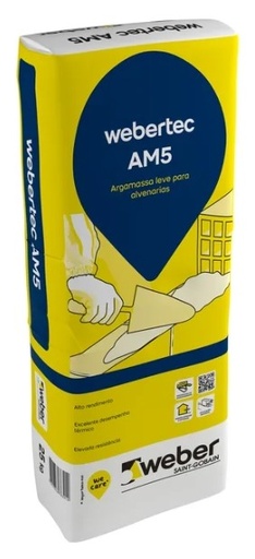 [04220279802000] Weber Tec AM5 Cinza - 25 Kg
